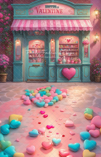 Shopping for My Valentine - With Sweep Option