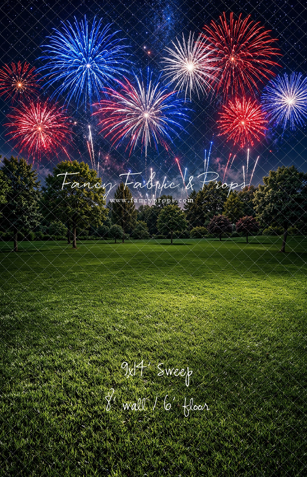 Stars, Stripes & Sparkles - With Sweep Option