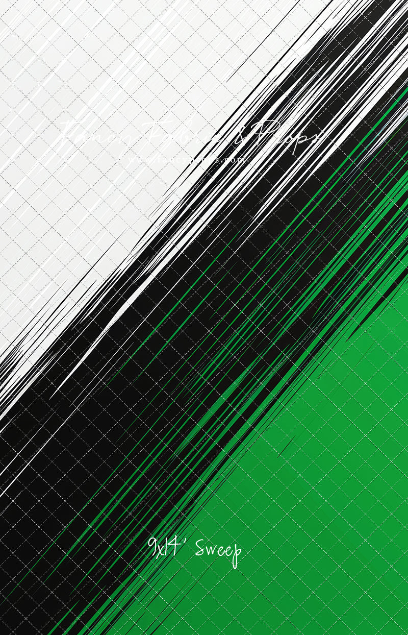 Varsity Emerald & Black