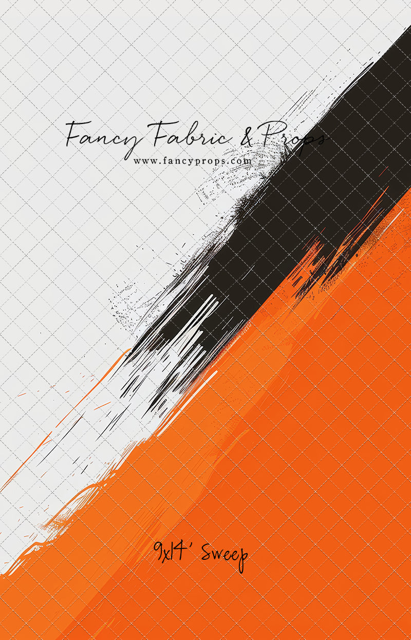 Varsity Orange & Black