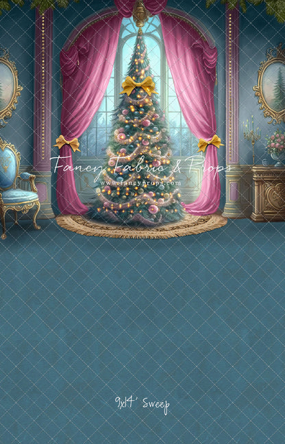 Christmas Wishes - All Blue - with Sweep Option