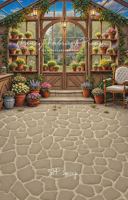 Vivid Blooming Greenhouse - With Sweep Option