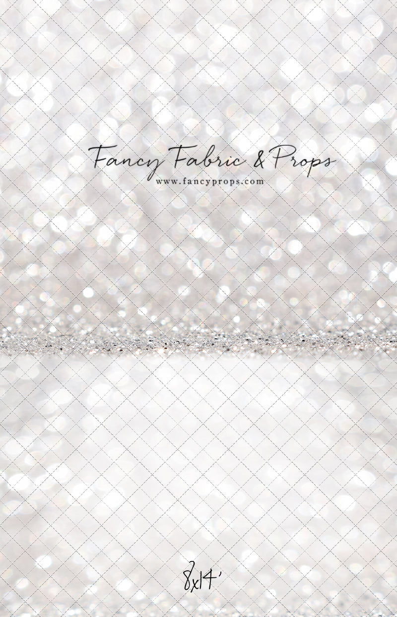 White Shimmering Stage - Sweep Sizes Only