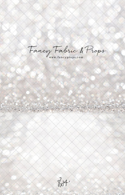 White Shimmering Stage - Sweep Sizes Only