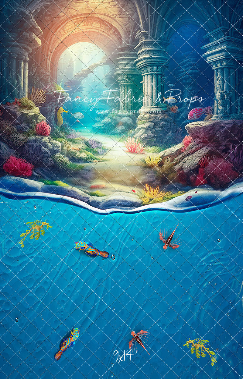 Siren Sea Life- with Fish - With Sweep Option