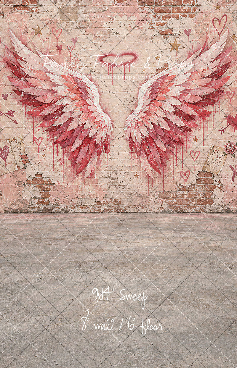 Angel Wing Mural - With Sweep Option