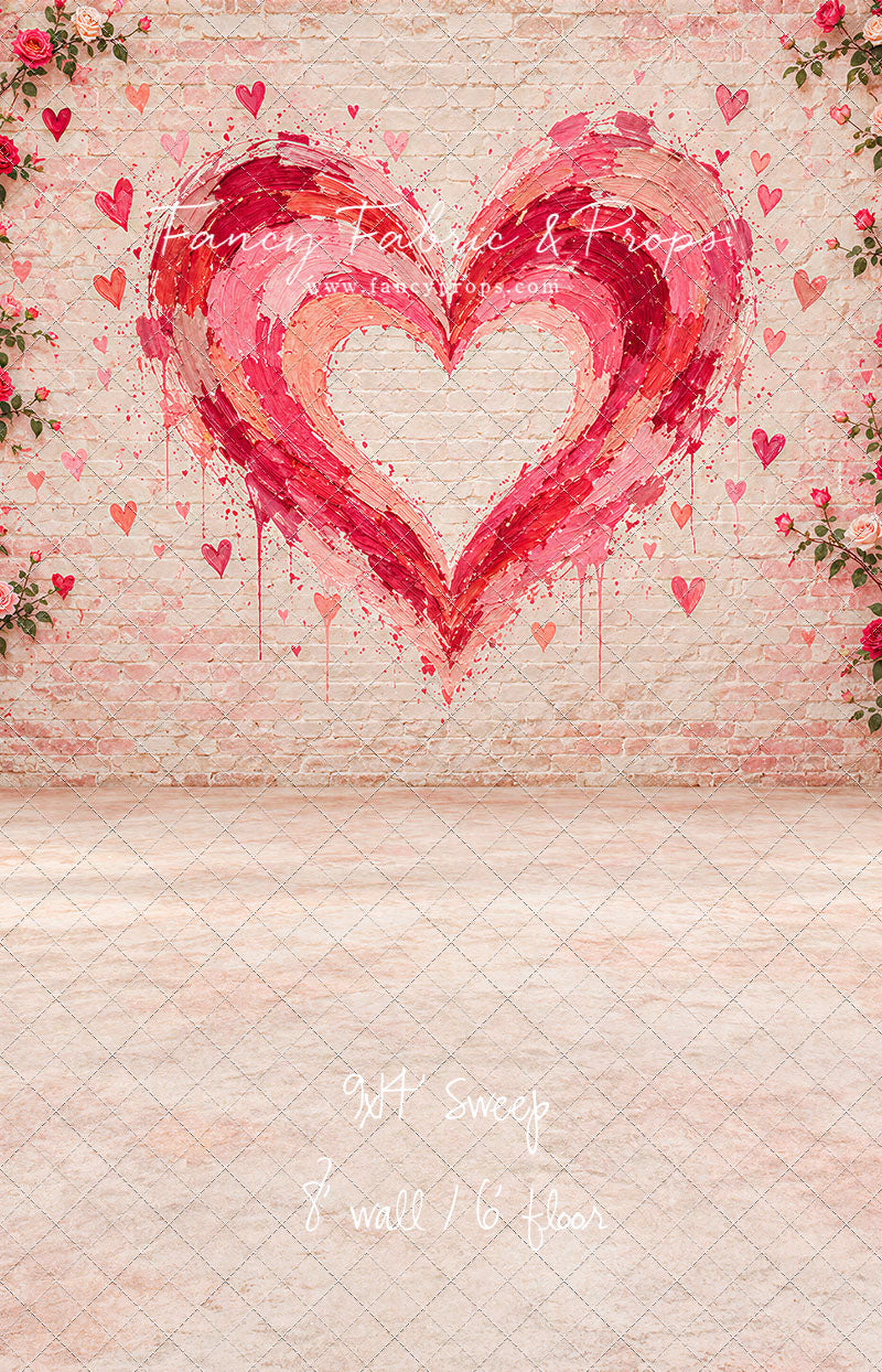 Brushstrokes of Love - With Sweep Option