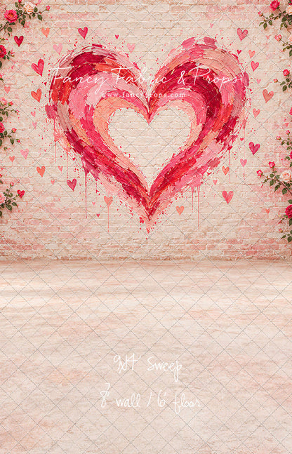 Brushstrokes of Love - With Sweep Option
