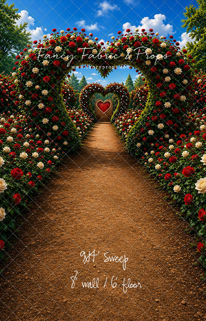 Heart Shaped Garden - With Sweep Option