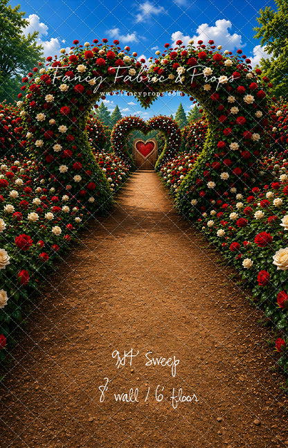 Heart Shaped Garden - With Sweep Option