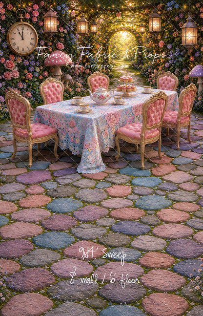 Pastel Tea Party - With Sweep Option
