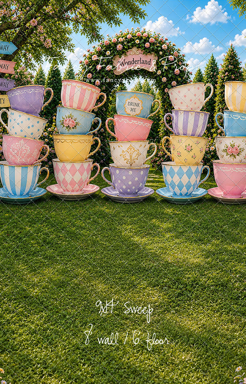 Wonderland Tea Party - With Sweep Option