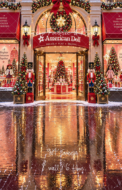 American Doll Holiday - With Sweep Option