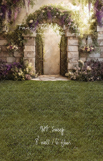Amethyst Garden Gate - With Sweep Option