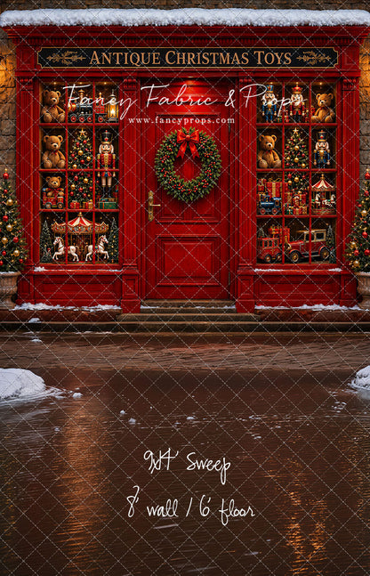Antique Christmas Toy Store - with Sweep Option