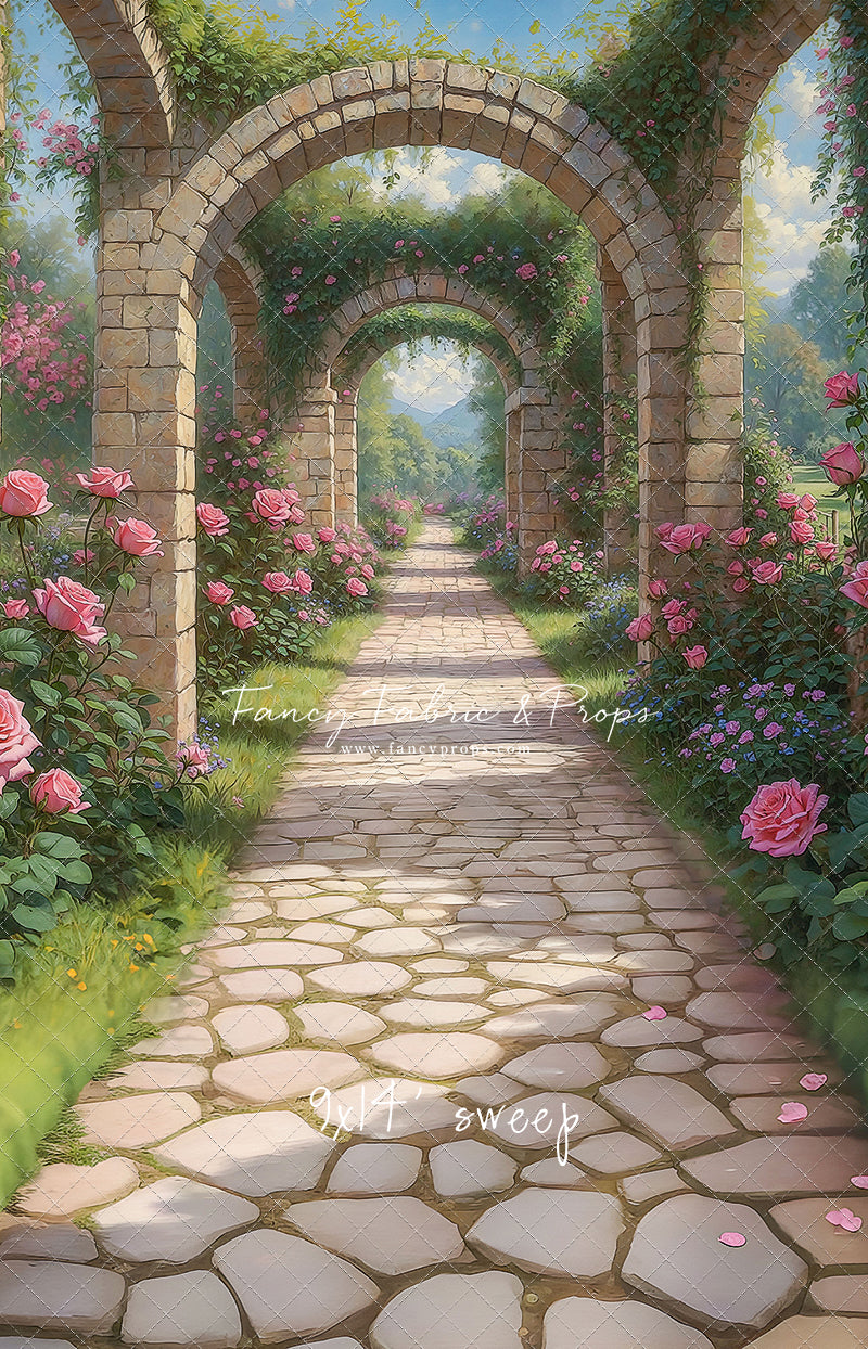 Arcadian Rose Gate - With Sweep Option