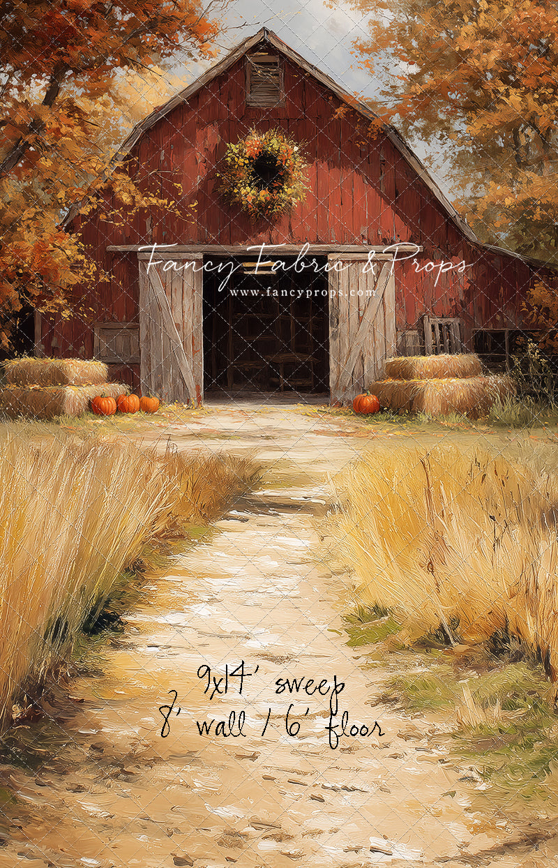Autumn At Red Oak Farm - with Sweep Option