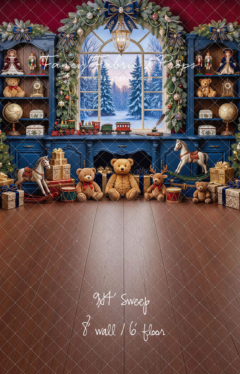 Blue Heirloom Toy Room - with Sweep Option