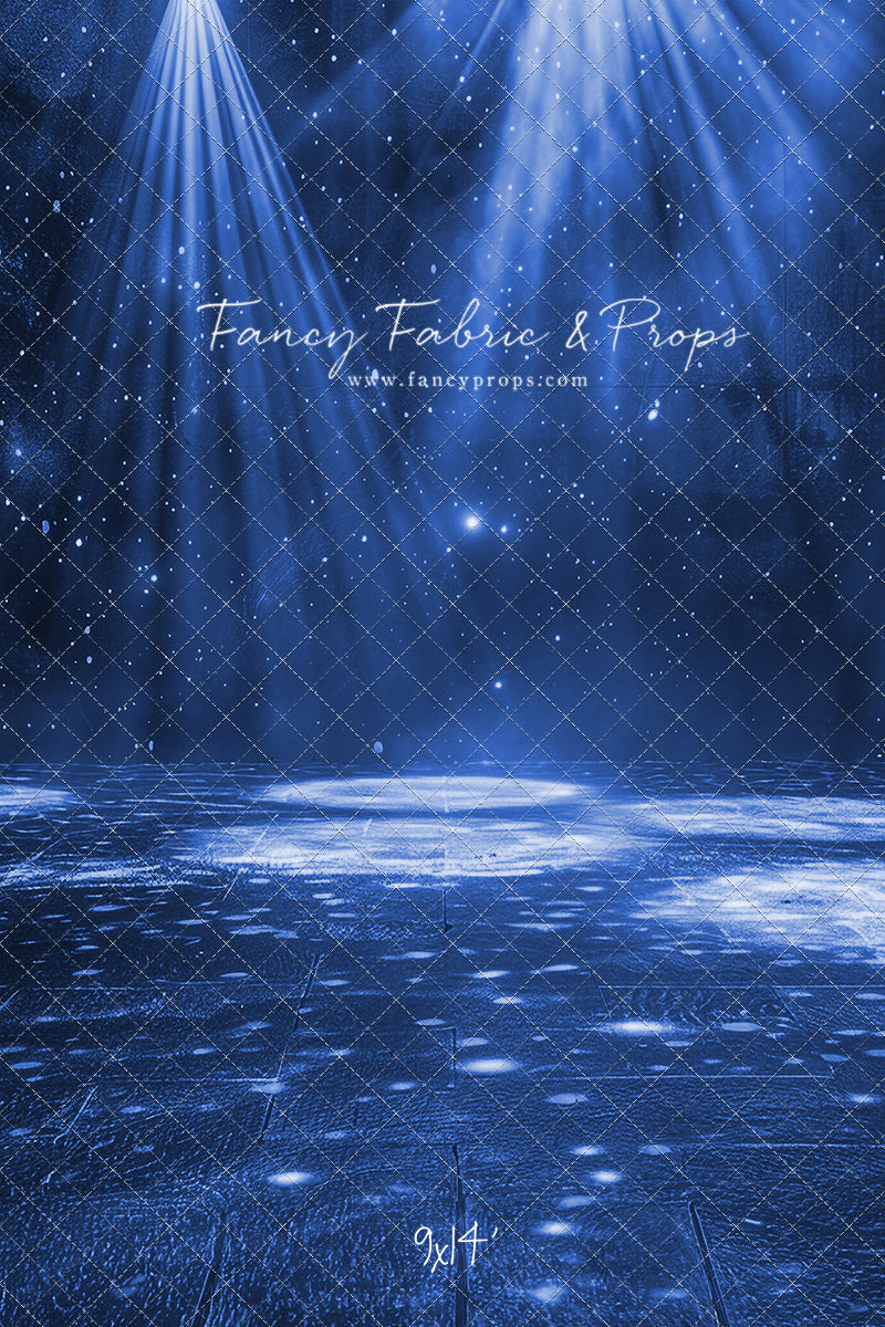 Blue Stage Lights - Sweep Sizes Only