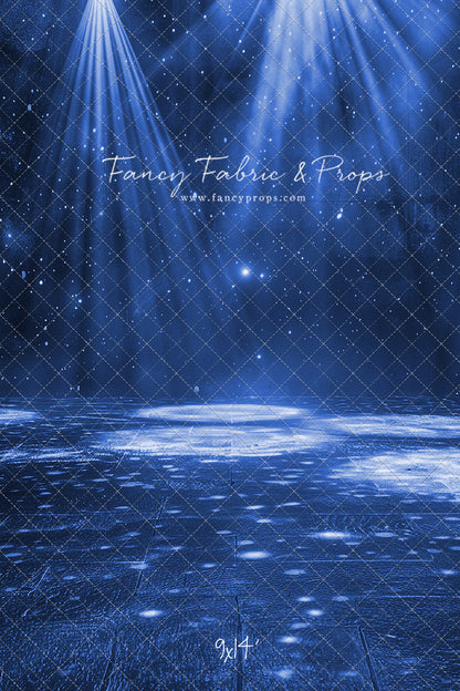 Blue Stage Lights - Sweep Sizes Only