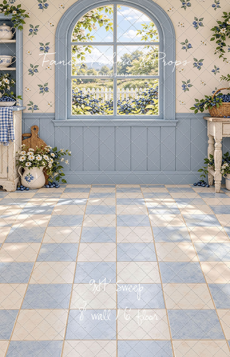 Blueberry Kitchen  - With Sweep Option