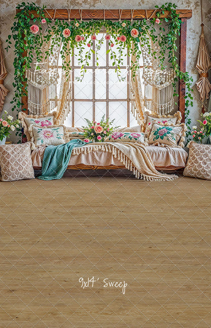 Boho In Bloom - With Sweep Option