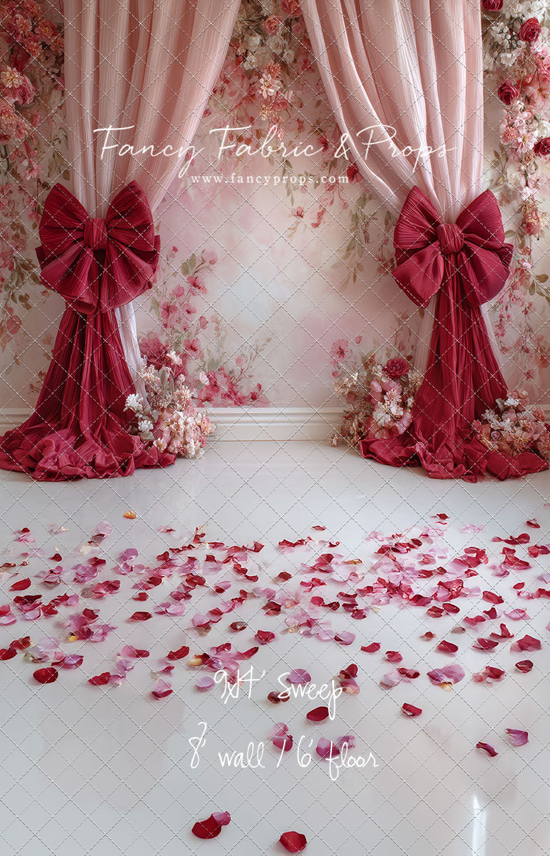 Bowtied Valentine - With Sweep Option