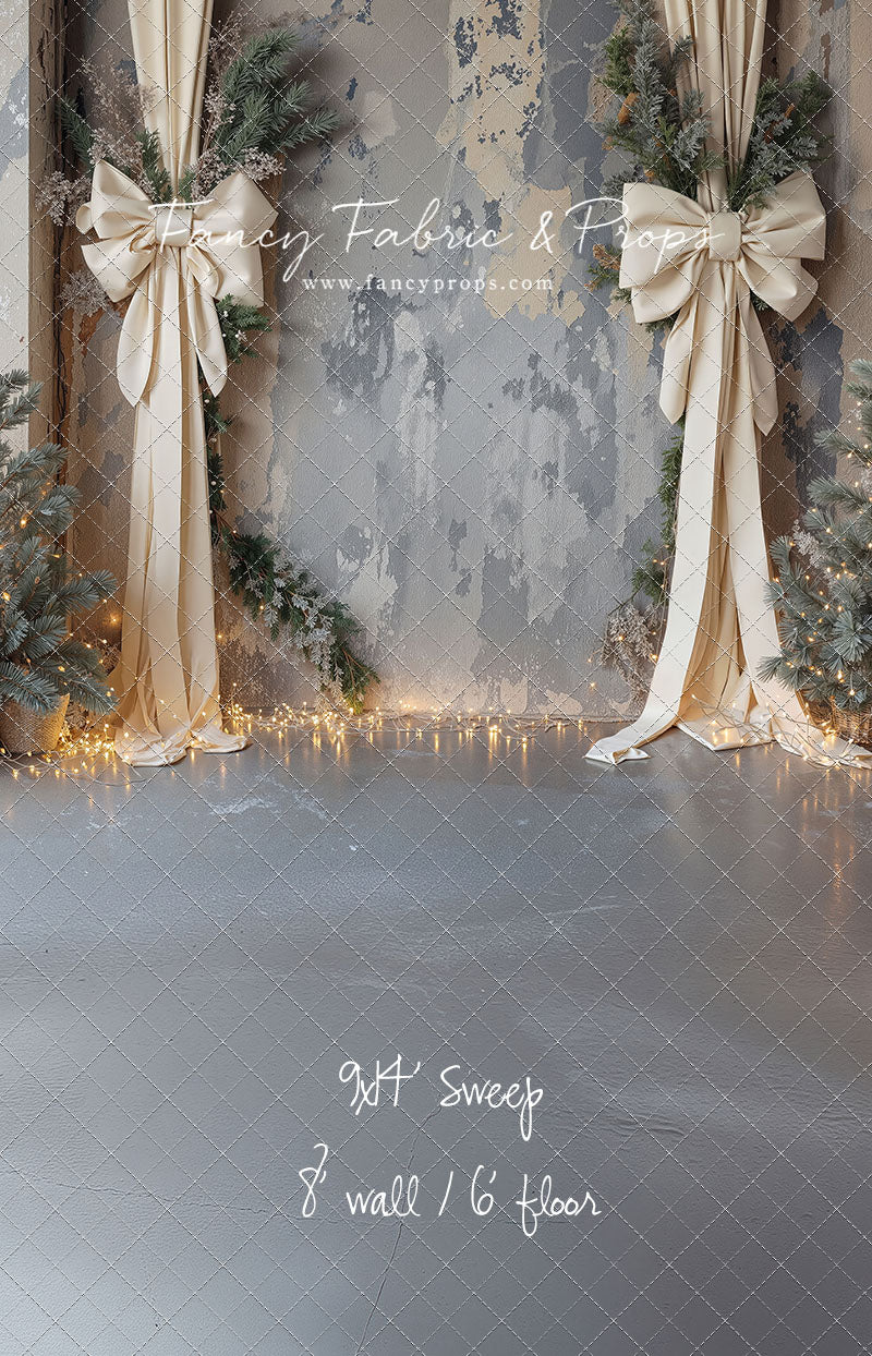 Champagne Bow Room - With Sweep Option