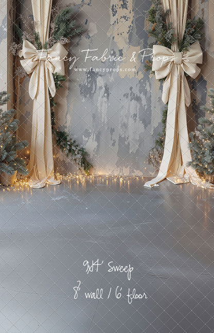 Champagne Bow Room - With Sweep Option
