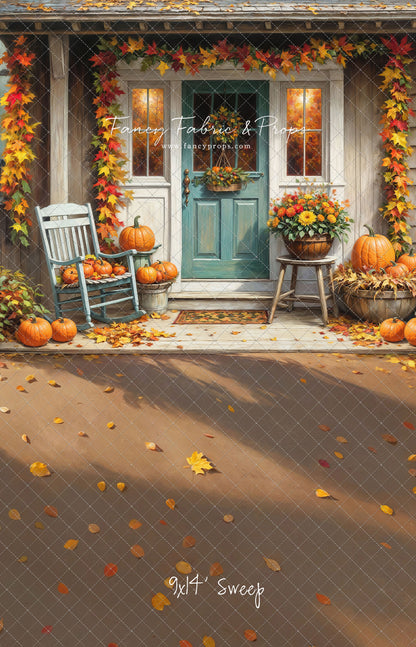 Charming Autumn Porch - With Sweep Option