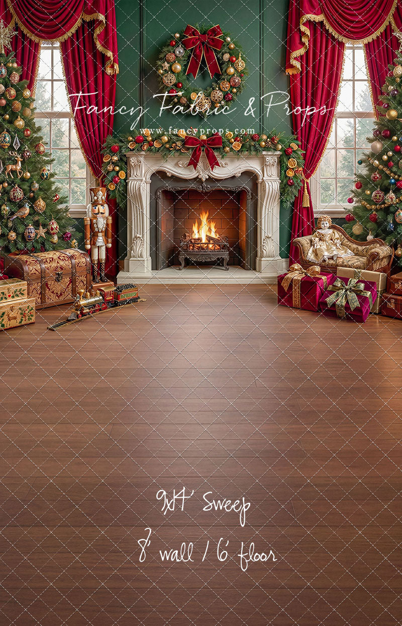 A Christmas Keepsake Parlor - with Sweep Option