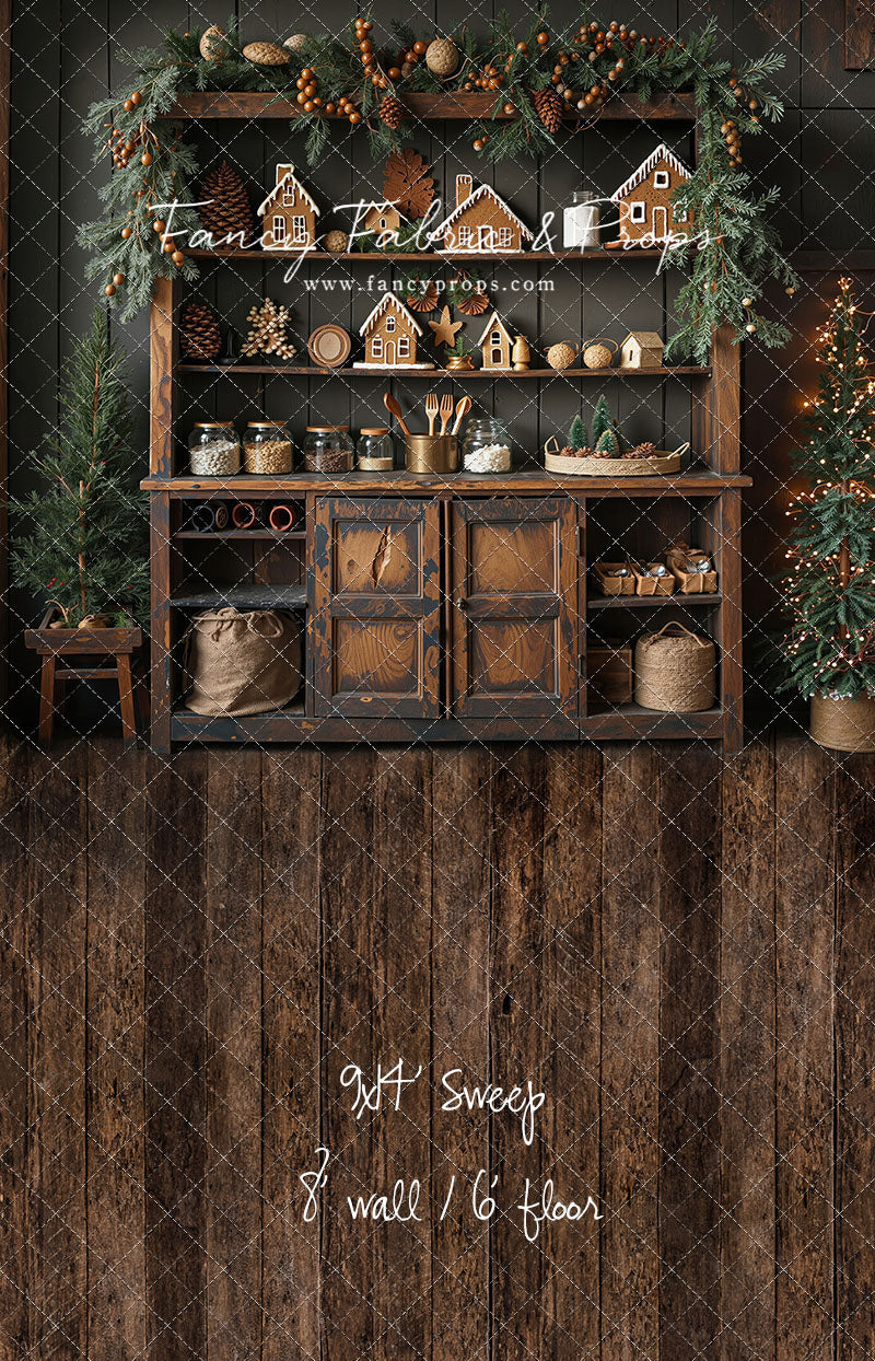 Christmas Kitchen Charm - With Sweep Option