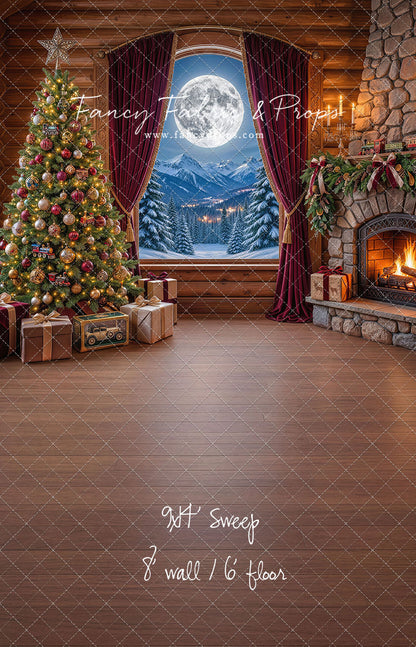 Christmas Moon - With Sweep Option