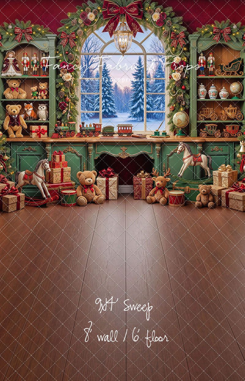 Christmas Toy Cabinet - with Sweep Option