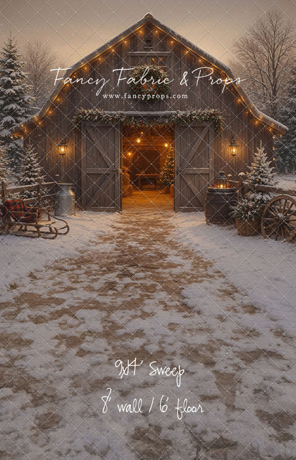 Christmas In The Timber Barn - with Sweep Option