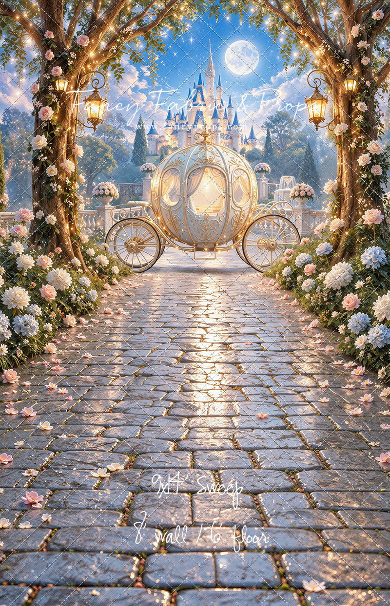 Cinderella's Carriage Castle - With Sweep Option