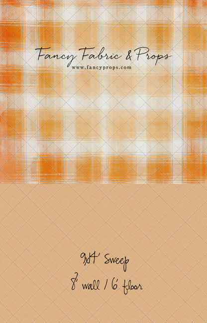 Citrus Tartan- With Sweep Option