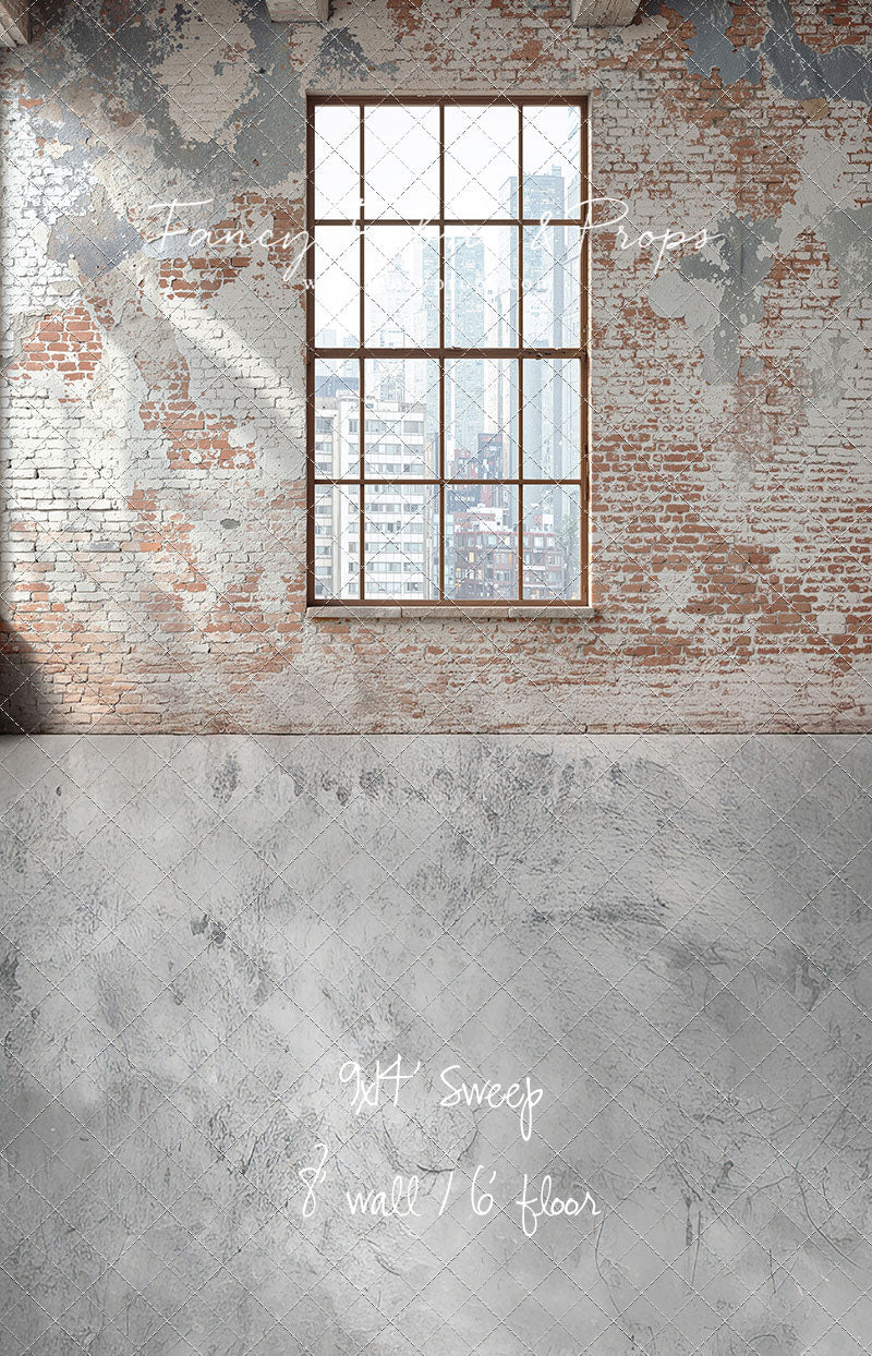 City Brick Canvas - With Sweep Option
