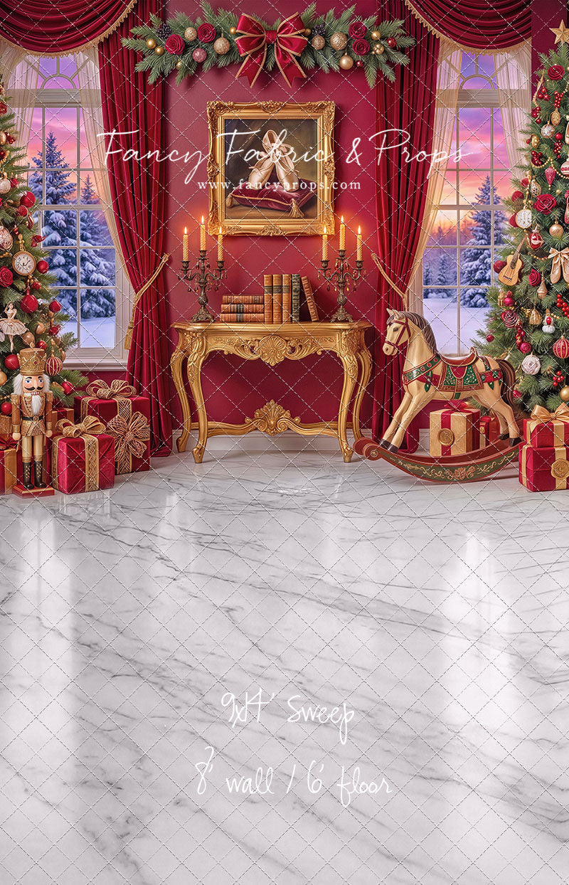 Clara's Crimson Room - with Sweep Option