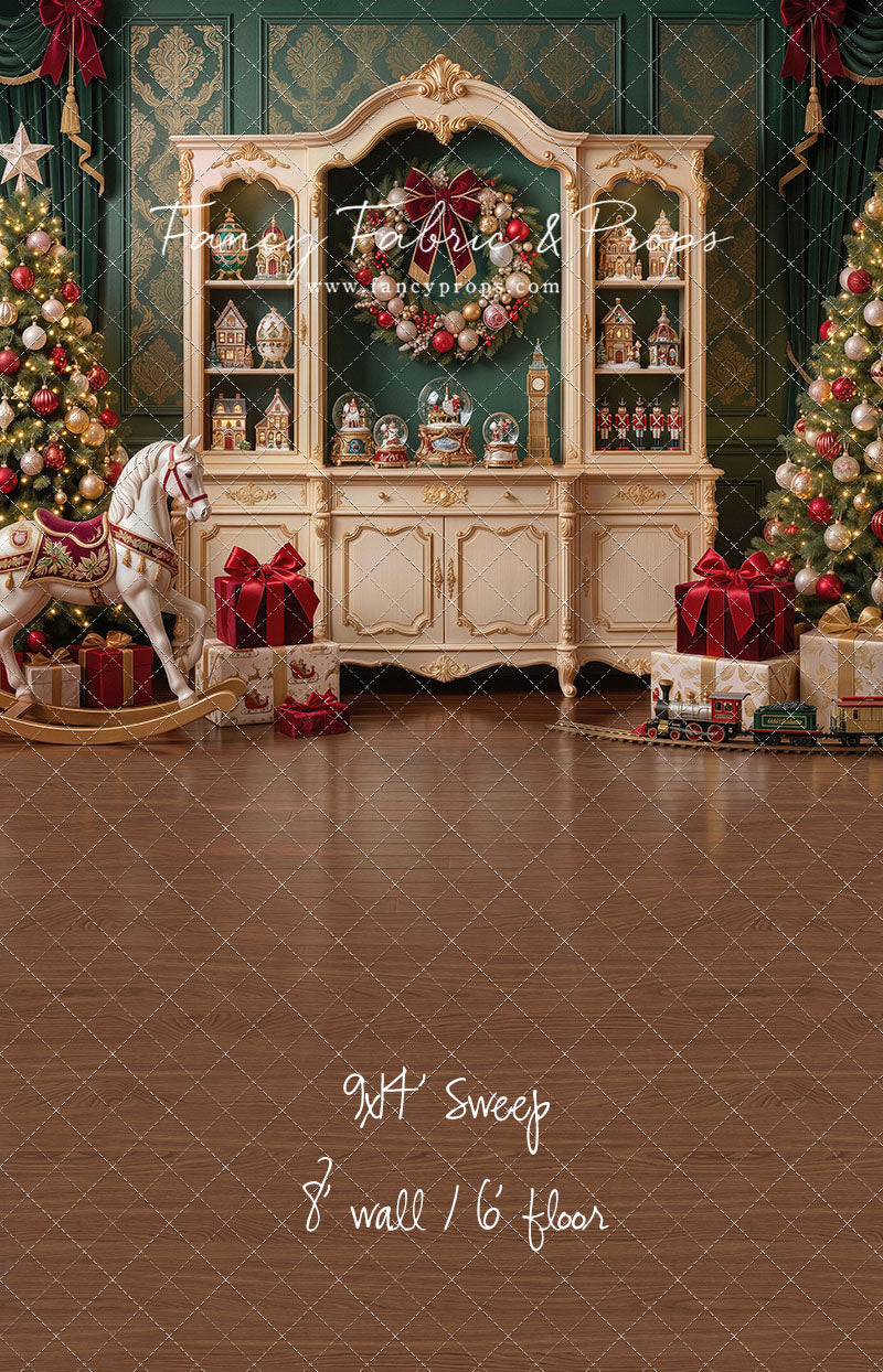 Classic Christmas Cabinet - With Sweep Option