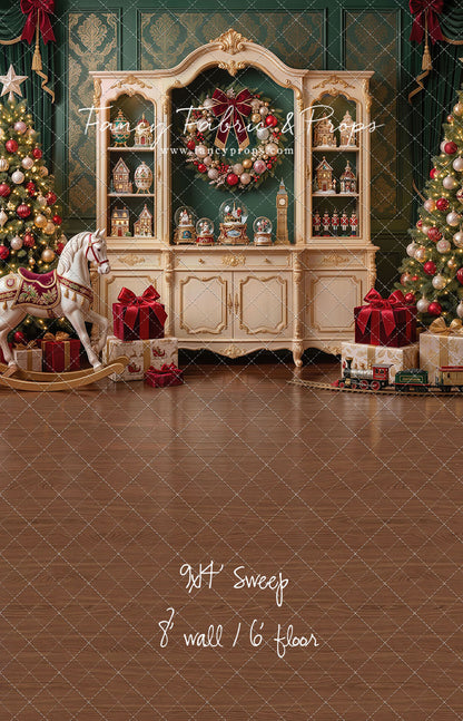 Classic Christmas Cabinet - With Sweep Option