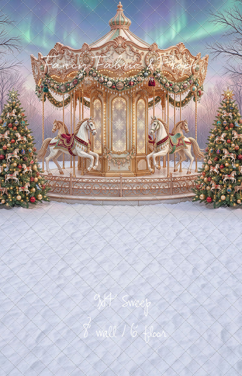 Classic Christmas Carousel - With Sweep Option
