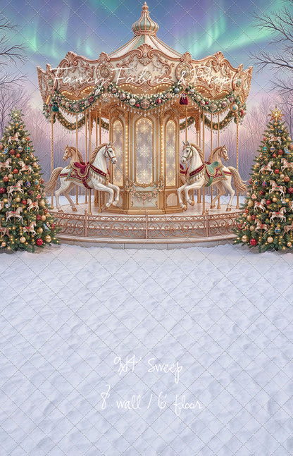Classic Christmas Carousel - With Sweep Option