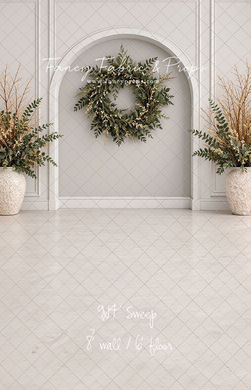 Clean Evergreen Arch - With Sweep Option