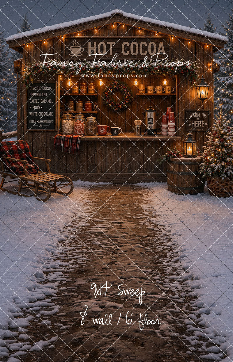 Cocoa Stand Holiday - With Sweep Option