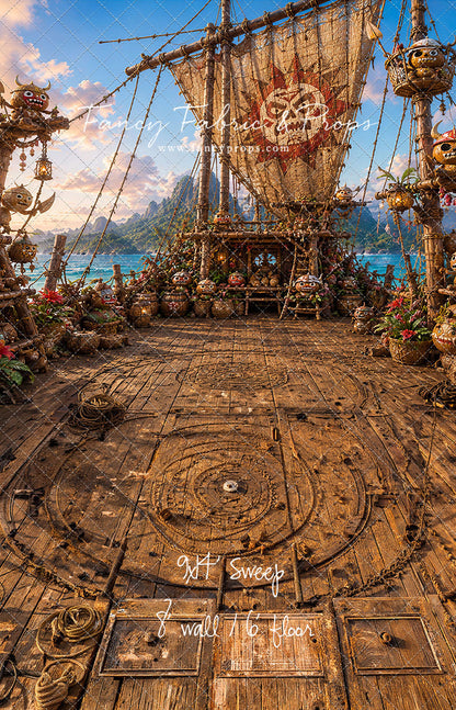 Coconut Pirate Voyage - With Sweep Option