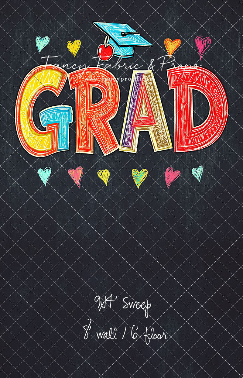 Color Me Graduate - With Sweep Option
