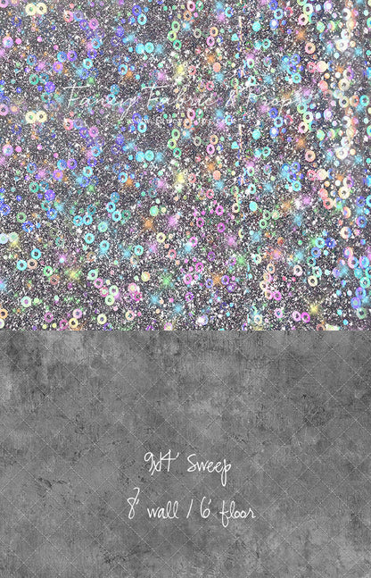 Cosmic Celebration - With Street Pavement Floor Sweep Option