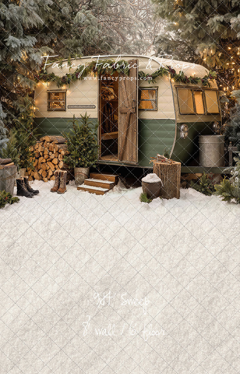 Cozy Camper Christmas - with Sweep Option