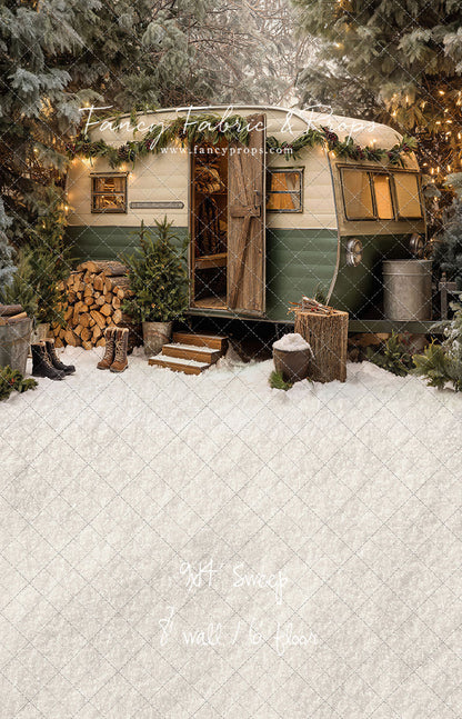 Cozy Camper Christmas - with Sweep Option